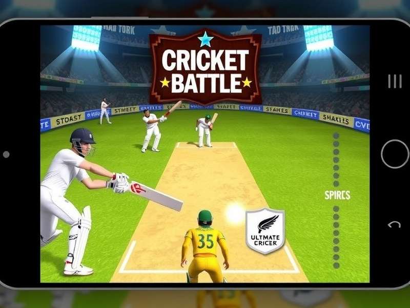 Ultimate Cricket Battle Gameplay Screenshot
